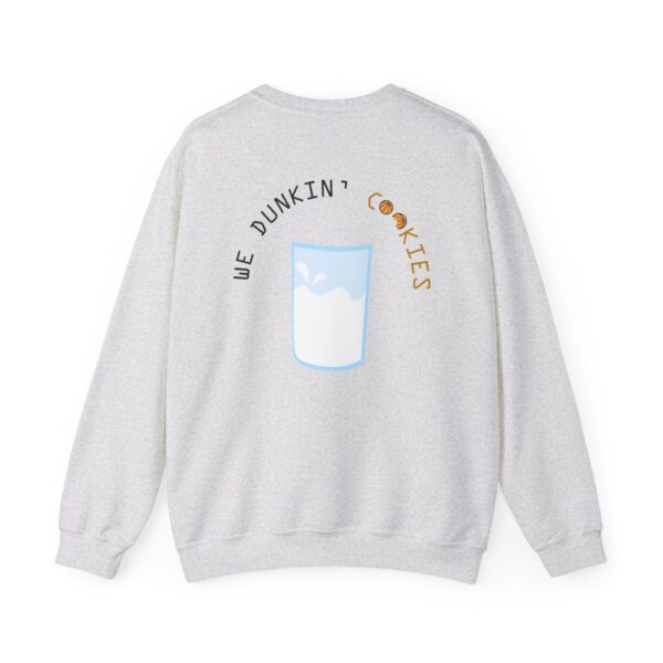 funny cookie dunking crewneck sweatshirt, unisex sweatshirt, gift for cookie lovers, cute baking apparel, cozy casual wear, holiday sweater