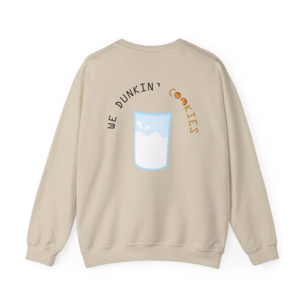 funny cookie dunking crewneck sweatshirt, unisex sweatshirt, gift for cookie lovers, cute baking apparel, cozy casual wear, holiday sweater